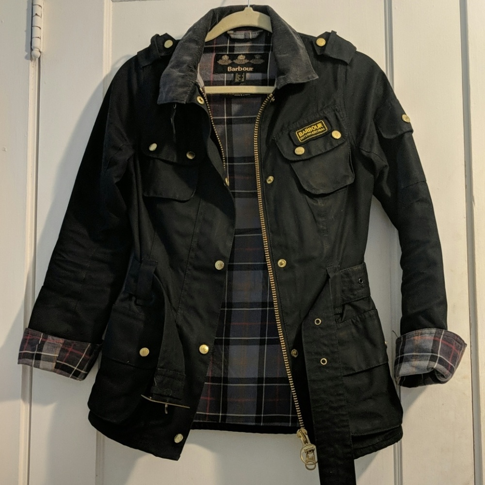 Barbour International Jacket (Size 2)